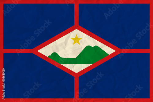 St. Eustatius  paper  flag