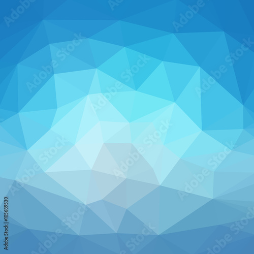 Abstract Creative concept vector low poly triangle background. 