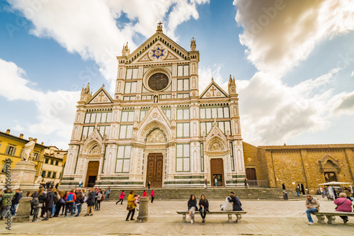 Church of Holy Cross in Florence