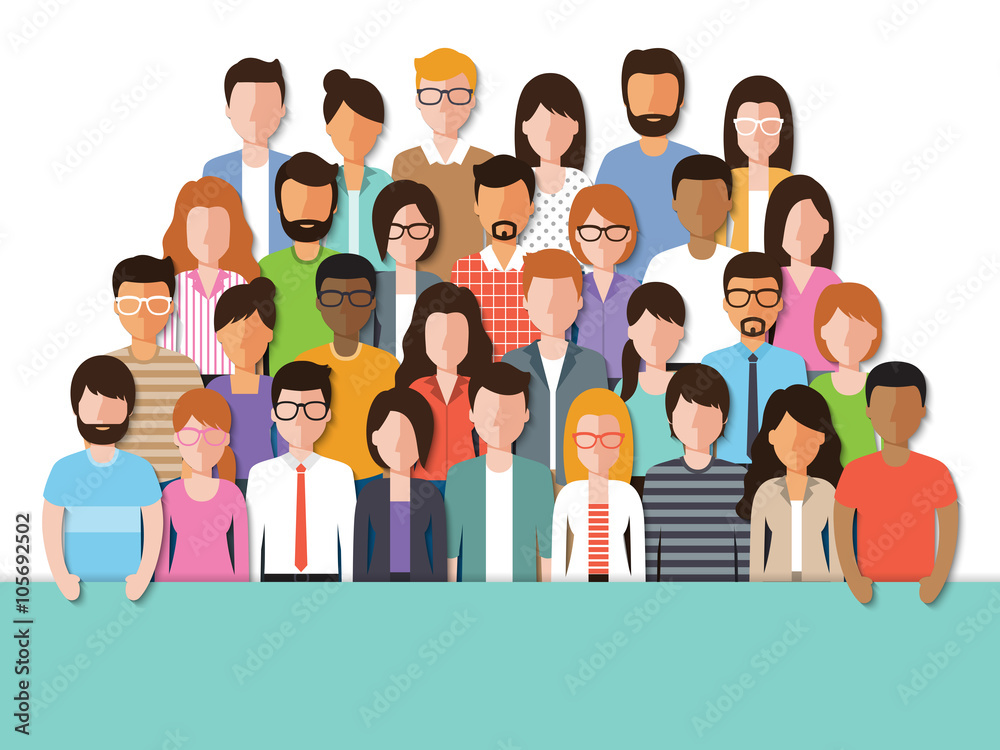 Fototapeta premium people icon