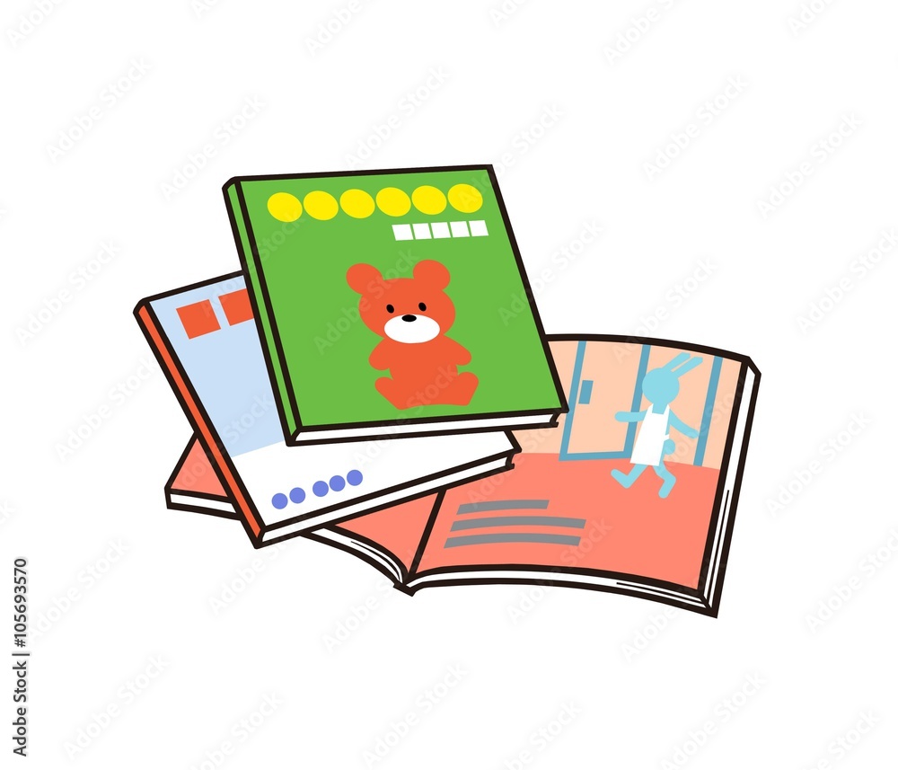 Obraz premium 絵本