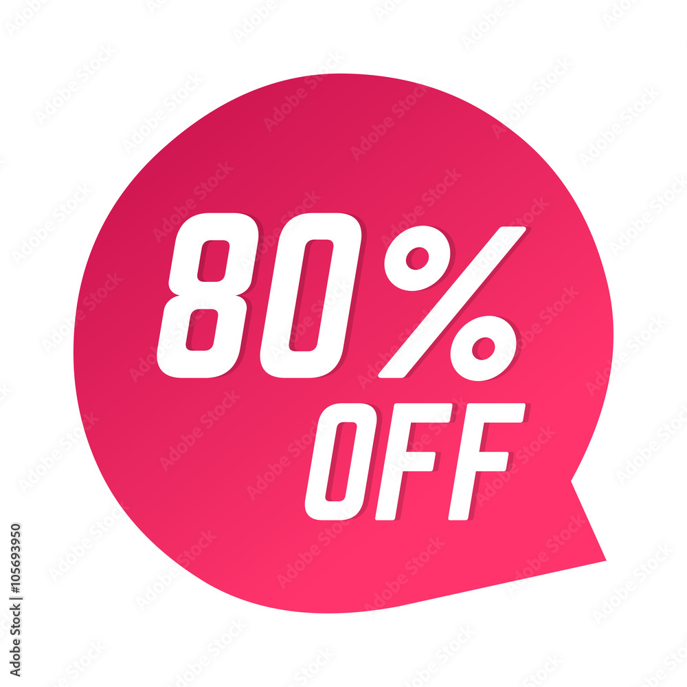Sale banner discount label design flat vector illustration. Sale banner discount label design flat vector illustration.