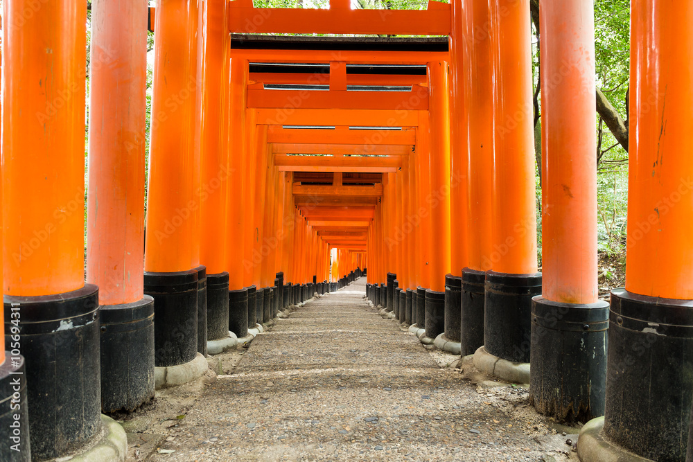 Fushimi Inari Taisha Shrine in Kyoto