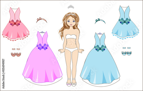 girl paper doll