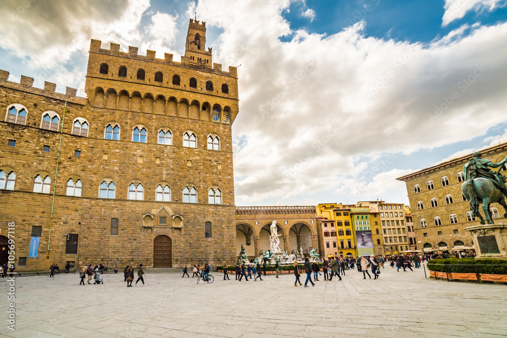 Fototapeta premium Lordship square in Florence