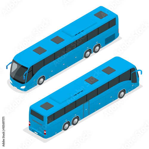 3D isometric bus. Tourist bus. Global transportation. Vector isometric bus. Isometric bus icon. Isolated bus. 3D bus. Modern isometric tour bus. Bus EPS. Bus Object. Bus  Image. 