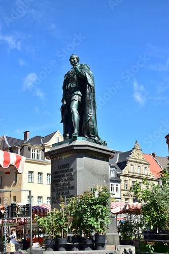 Monument to Prince Albert in Coburg, Bavaria, Germany