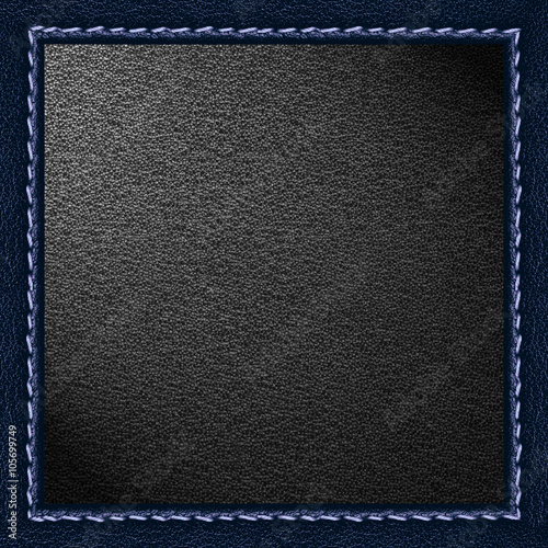 black leather background