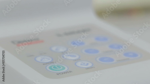 Dental tools and equipment, closeup 
