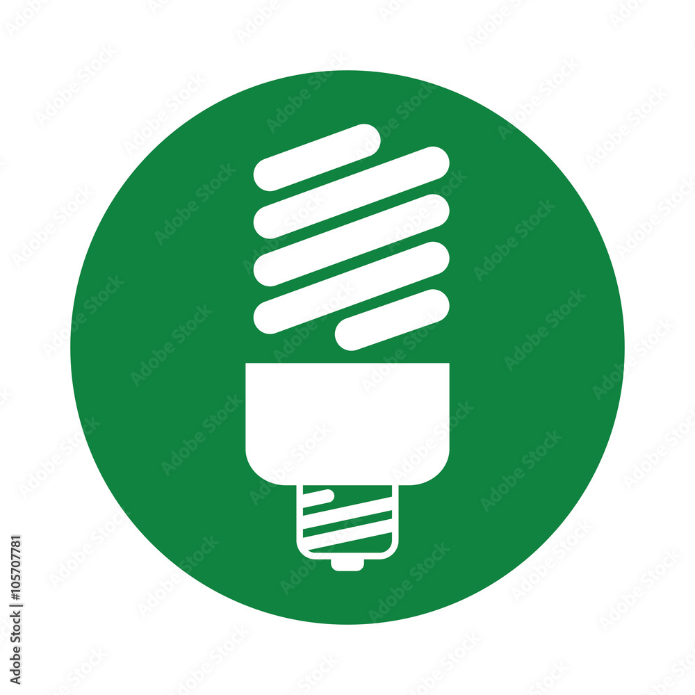 energy saving lamp icon black energy saving lamp icon black