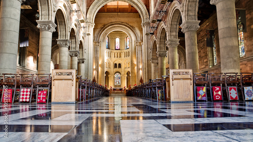 Internal of cathedral Saint Anne in Belfast
