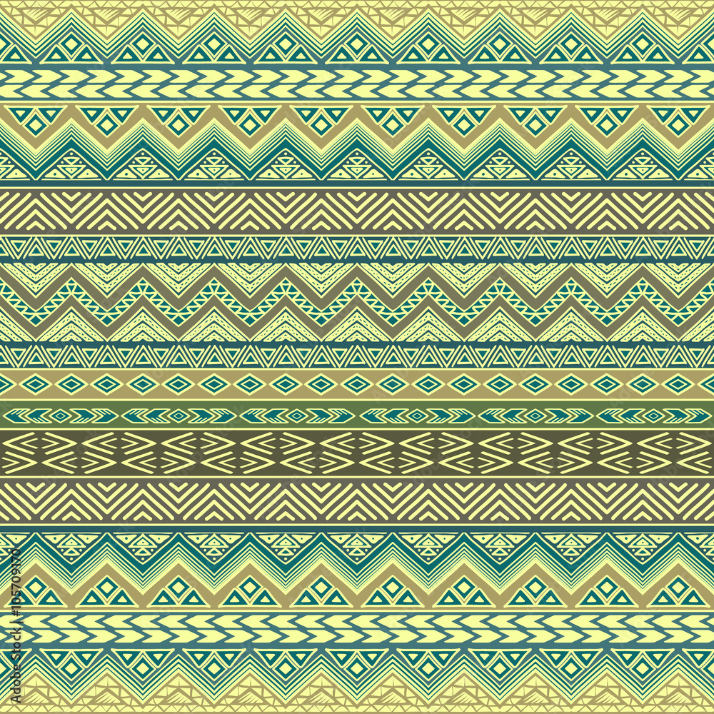 Seamless aztec pattern