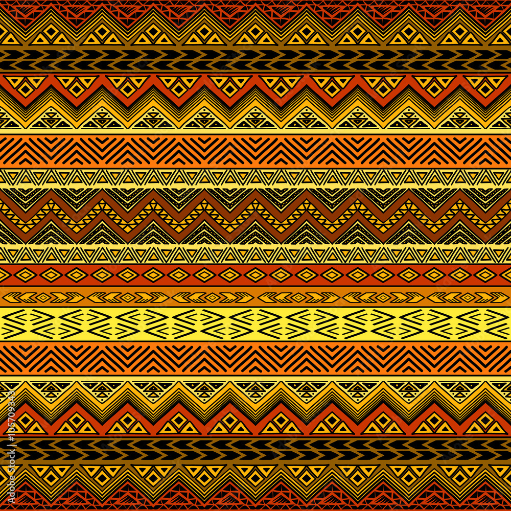 Seamless Aztec pattern