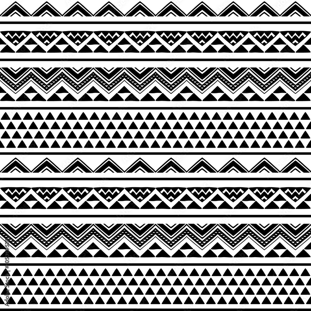 Seamless Aztec pattern Seamless Aztec pattern