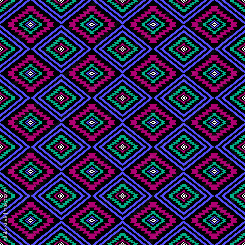 Seamless aztec pattern Seamless aztec pattern