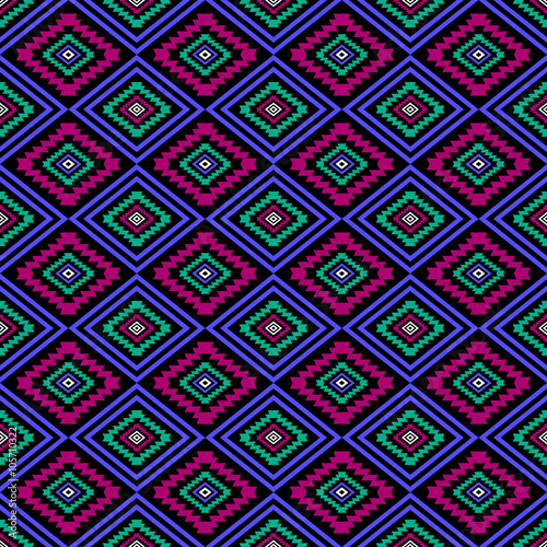 Wallpaper Mural Seamless aztec pattern Torontodigital.ca