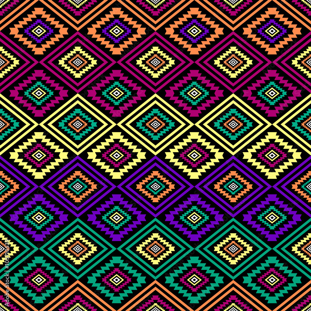 Seamless aztec pattern Seamless aztec pattern