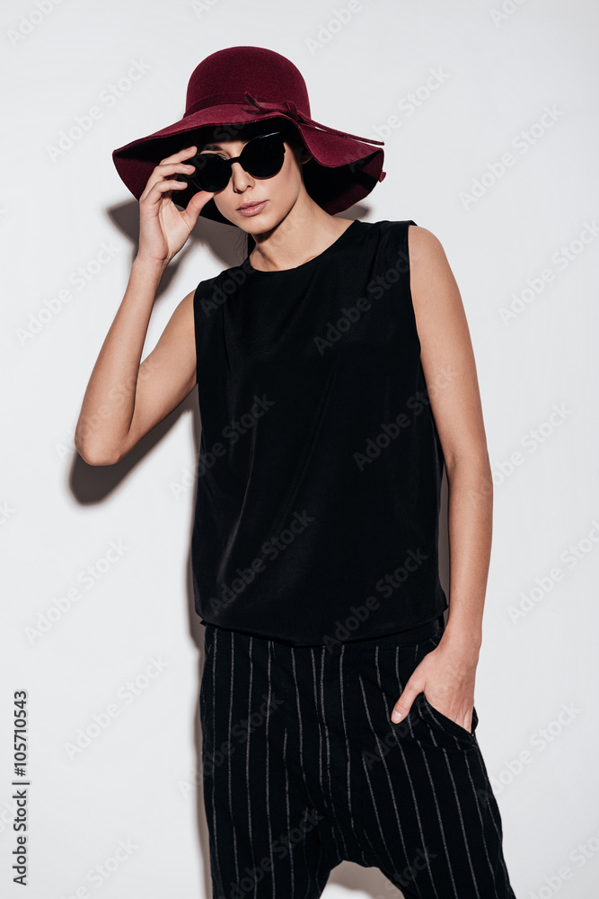 Modern lady. Modern lady.