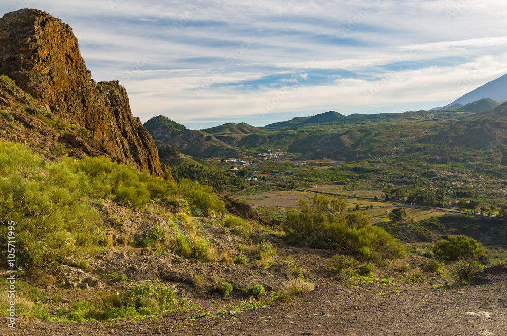 View on Valle de Ariba, Tenerife