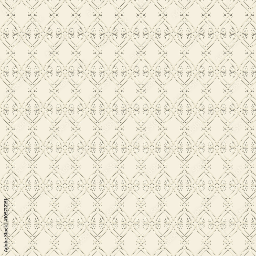 Background pattern on a cream background