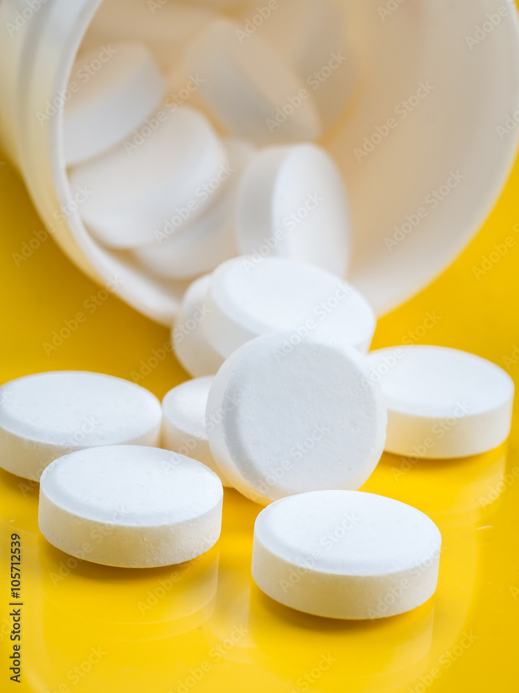White tablets