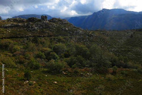 Принти на полотні Peneda Geres national park, mountain range in Northern Portugal 1