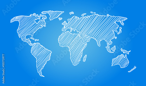 World map 07