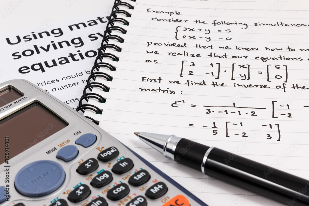 Step to using matrices when solving system of equations. Step to using matrices when solving system of equations.