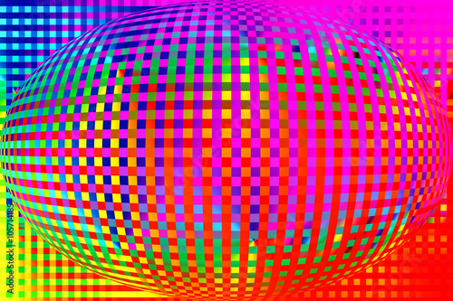 Abstract technology globe