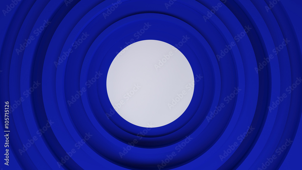 Obraz premium abstract blue circles