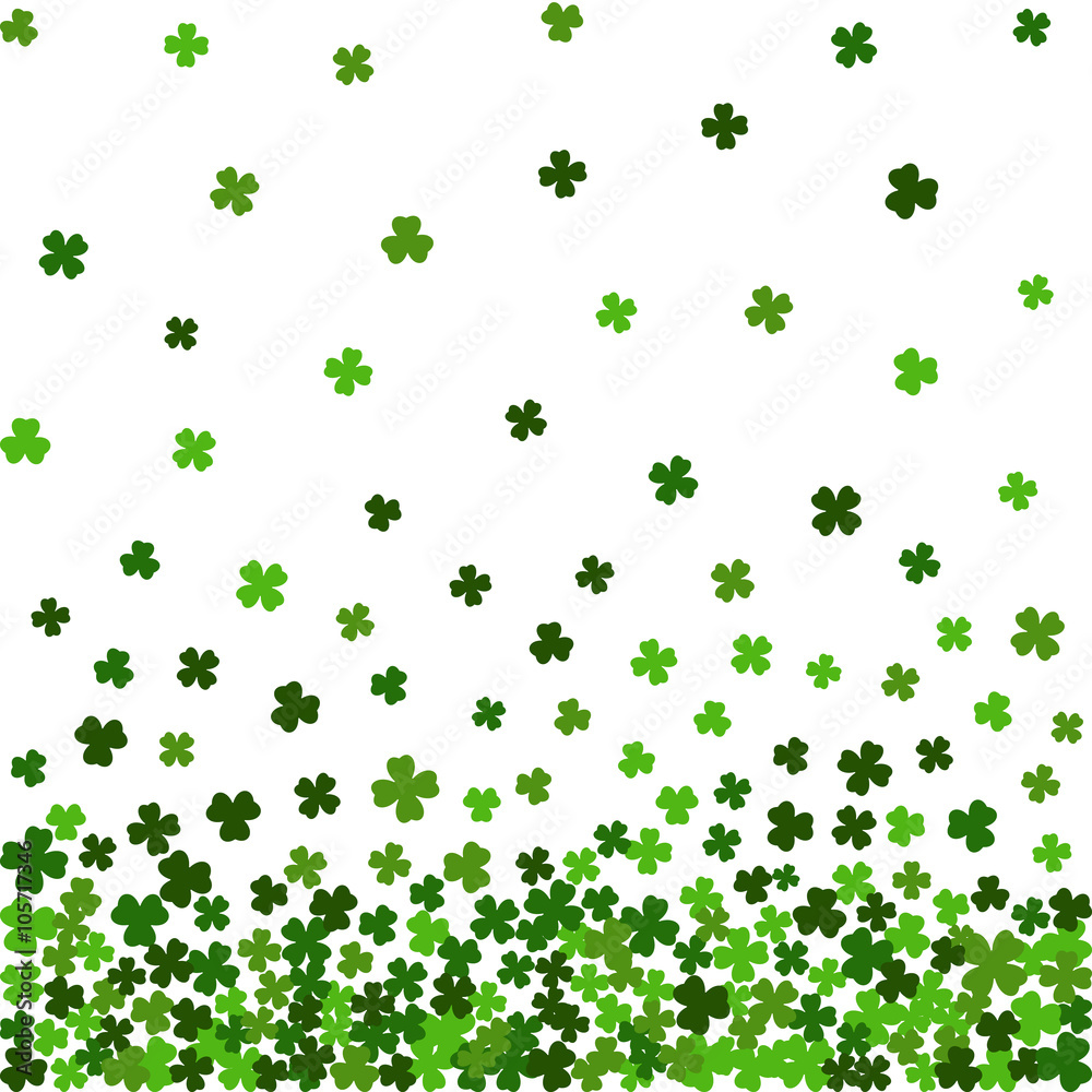 Horizontal seamless pattern for St. Patricks day. Horizontal seamless pattern for St. Patricks day.