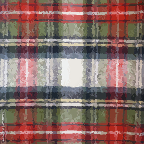 Plaid vector texture