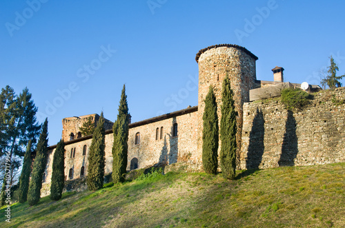 fortified walls  Rivalta Castle - Piacenza -  Emilia Romagna  photo