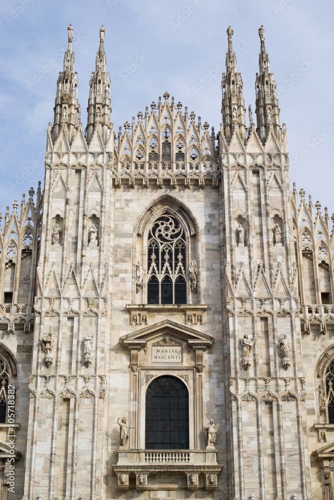 Milan. Metropolitan Cathedral of the Nativity of Saint Mary