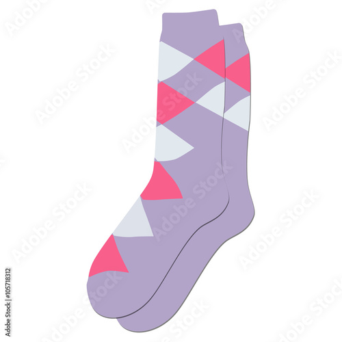 Socks vector icon