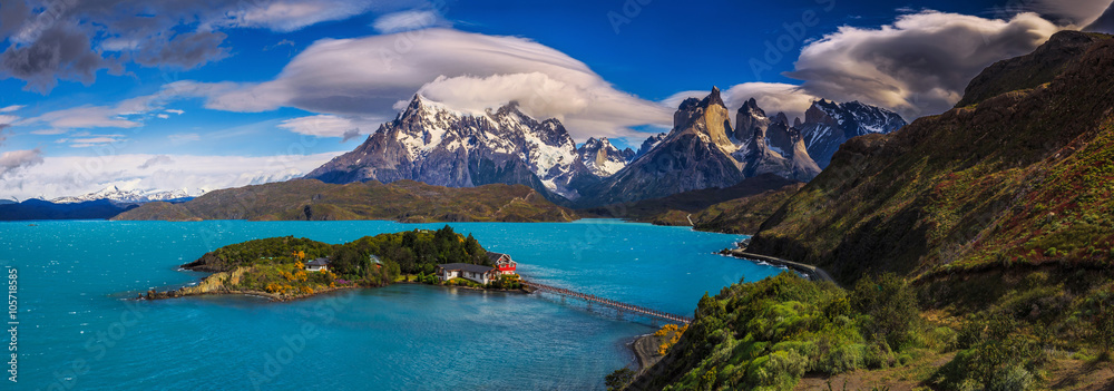 Around Chilean Patagonia - obrazy, fototapety, plakaty 