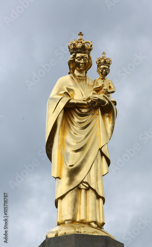 Our Lady of Marija Bistrica, basilica Assumption of the Virgin Mary in Marija Bistrica, Croatia