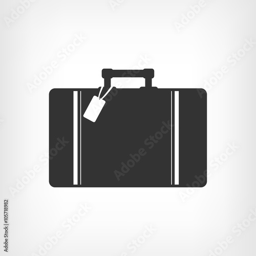 Vector luggage symbol