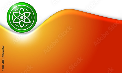 Vector abstract background with science icon