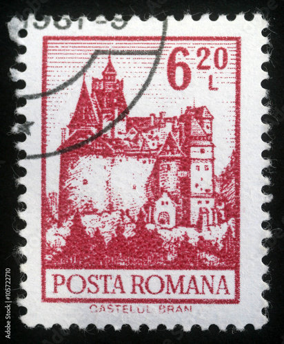 Stamp printed in Romania from the 