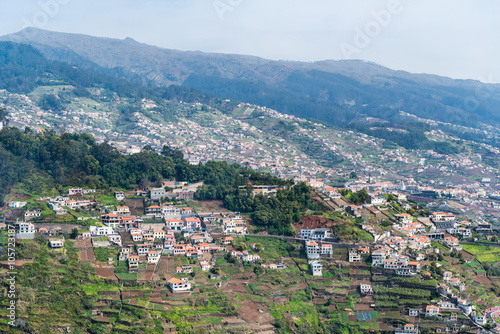 View down valley in Madeira Portugal © HBpictures