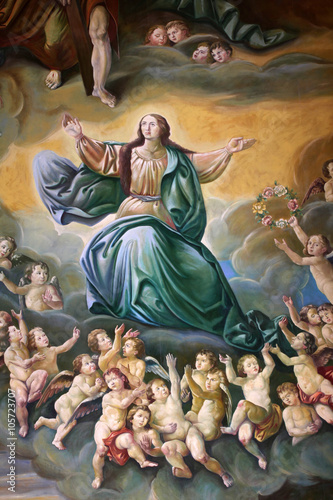 Φωτογραφία Assumption of the Blessed Virgin Mary, altarpiece in Zagreb cathedral dedicated