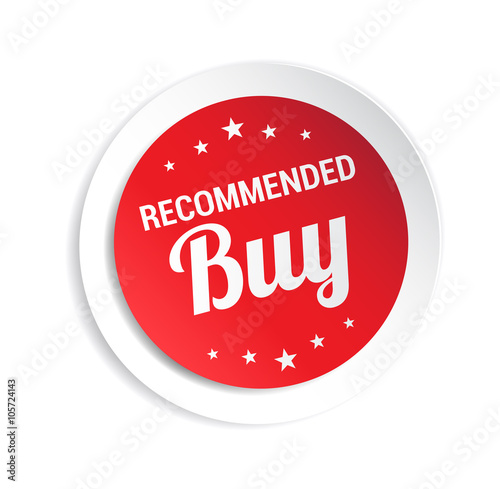 Recommended Buy Sticker