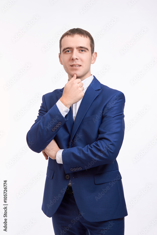 Young smilling man Young smilling man
