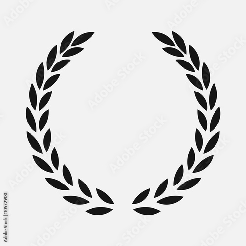 icon laurel wreath