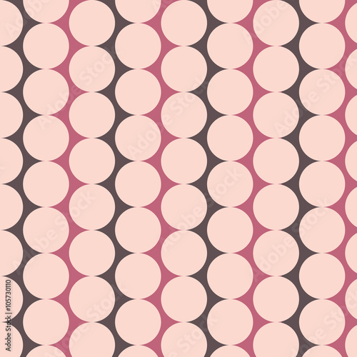 Retro design round pattern vector illustration