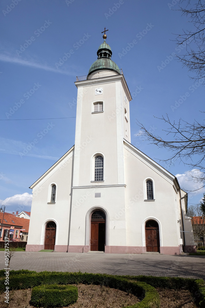 The parish church of the Holy Trinity in Donja Stubica, Croatia
