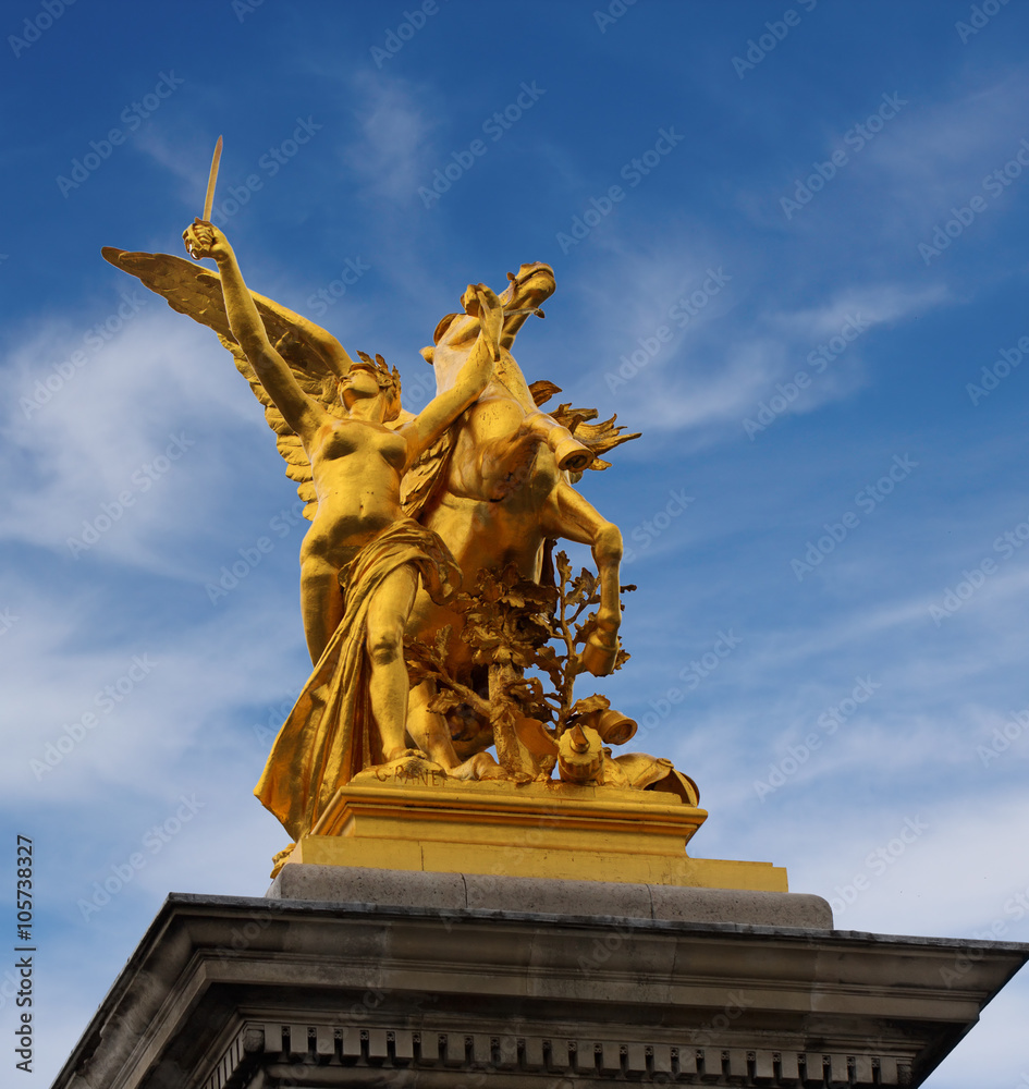 Fototapeta premium Bridge of Pont Alexandre III