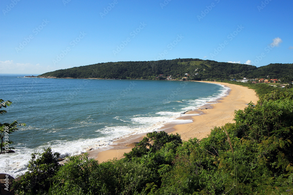 Fototapeta premium Balneario Camboriu- Brazil - Taquaras Beach