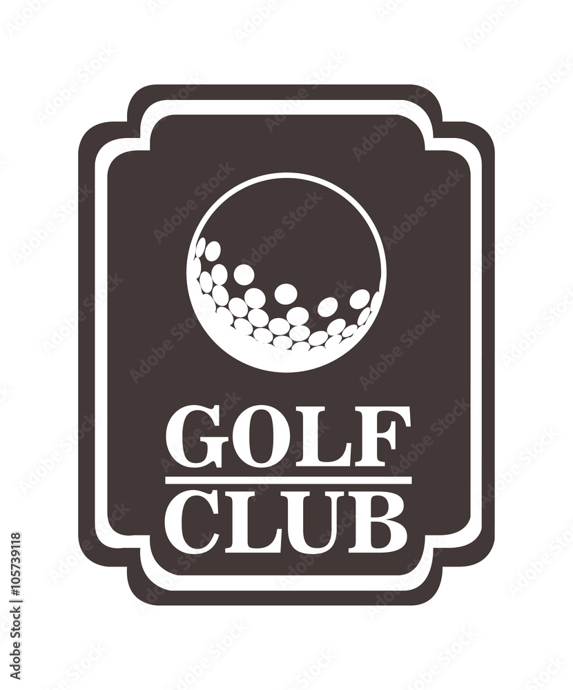 Fototapeta premium golf league design